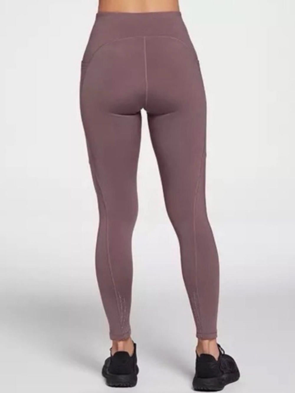 Calia Mauve Fleece-lined Leggings
